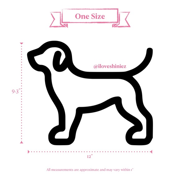 •Victoria's Secret PINK x LoveShackFancy• Dog Plush OS - Picture 7 of 9